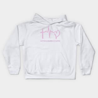 Love Hope and Faith Kids Hoodie